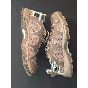 Salomon Techamphibian Men's Brown Aqua Hiking Trail Water Shoes Sandals Size 9.5